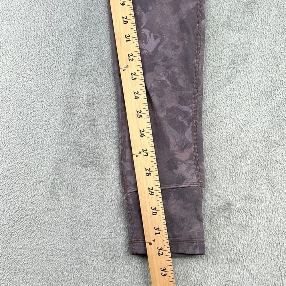 Lululemon 8 Purple Swirl Hug Your Core Super High Rise Tight Reversible Leggings